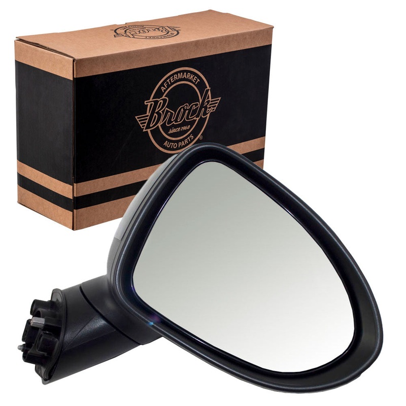 Brock Replacement Passengers Power Side View Mirror Heated Compatible with 2012-2014 Rio Rio5 876201W140