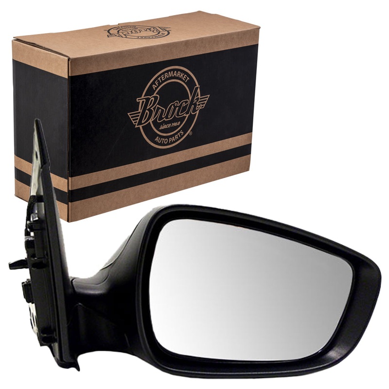 Brock Replacement Passengers Power Side View Mirror Heated Compatible with Accent 87620-1R210