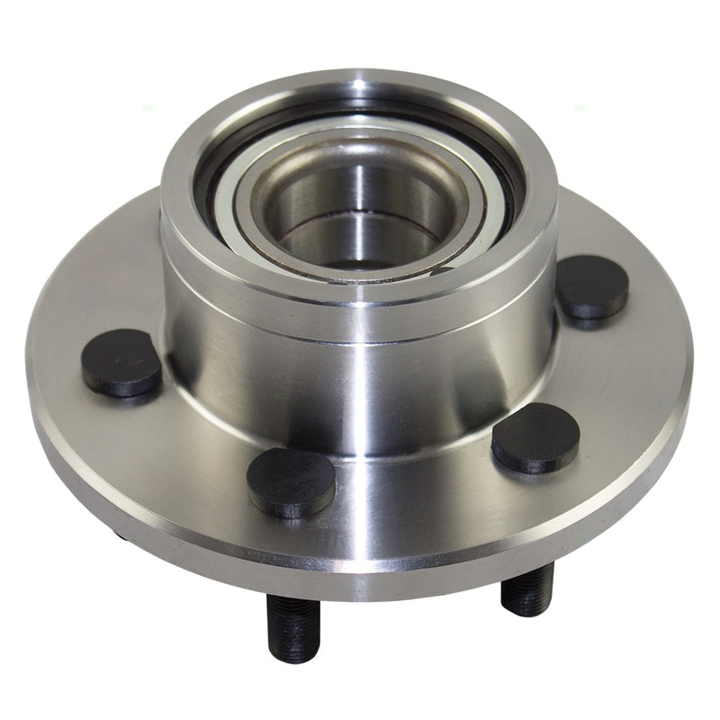 Brock Replacement Front Wheel Hub Bearing Assembly Compatible with Dakota Durango w/Rear-Wheel Drive & Rear Wheel ABS 52009528AE