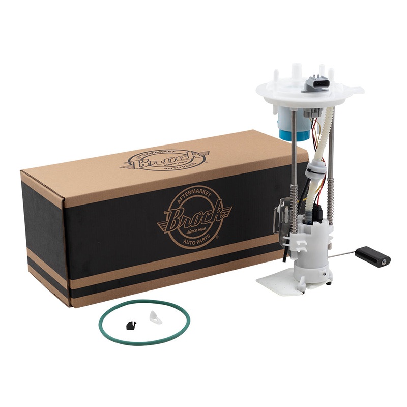 Brock Replacement Gasoline Fuel Pump Assembly Compatible with 2004-2008 F150 Pickup Truck with 126″ WB/133″ Wheel Base 4L3Z9H307AF