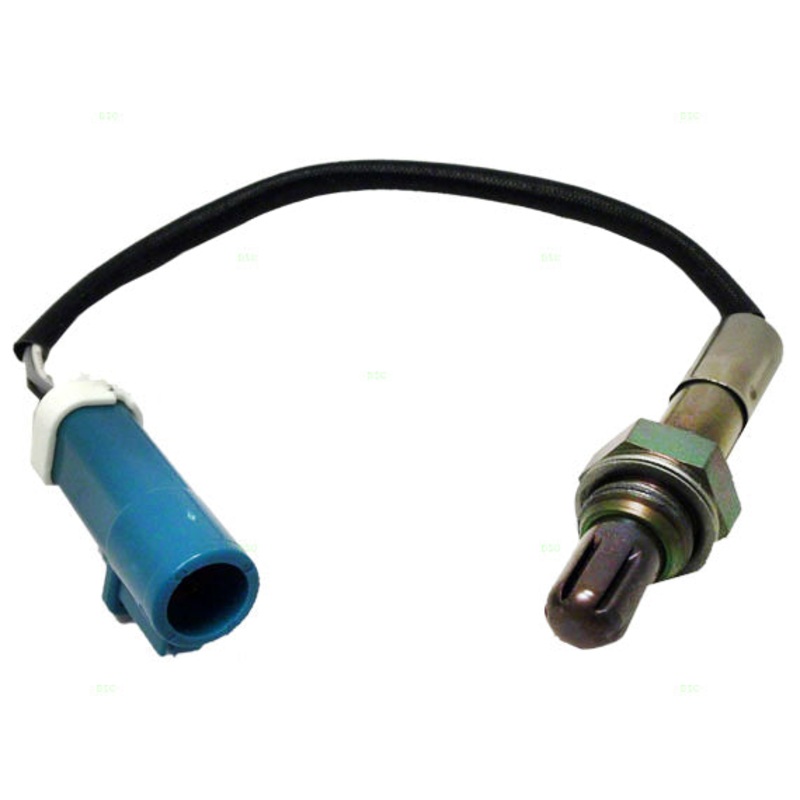 Brock Replacement Oxygen Sensor with Round Female Connector 4 PIN 10.6″ Compatible with 1999-2012 F250 F350 F450 Super Duty Pickup Truck YL8Z9F472BA