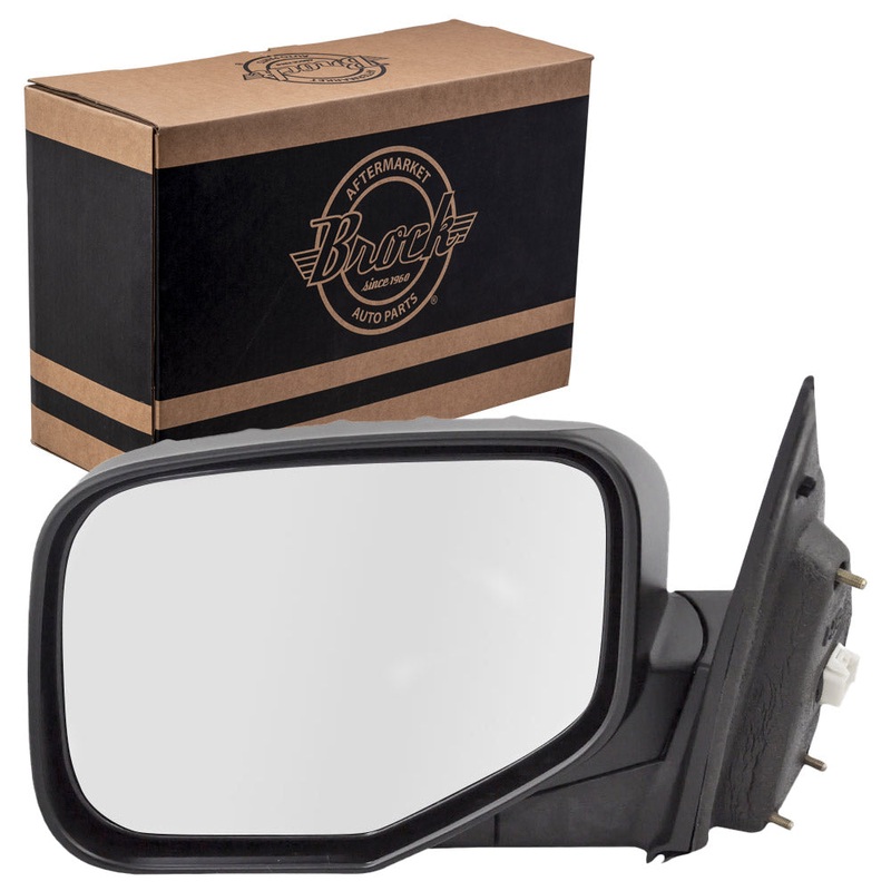 Brock Replacement Drivers Power Side View Mirror Compatible with 2006-2014 Ridgeline Pickup Truck 76250-SJC-A11ZJ