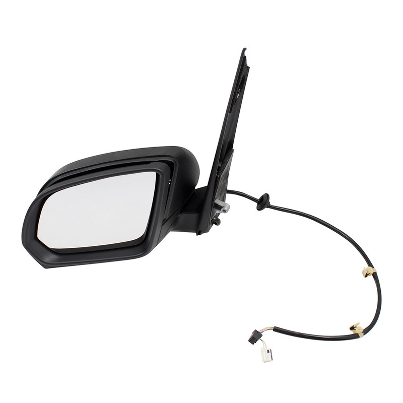 Brock Replacement Drivers Power Side View Mirror Heated w/ Blind Spot Detection Wiring Compatible with 2016 2017 2018 2019 Metris 4478111400 44781100009051