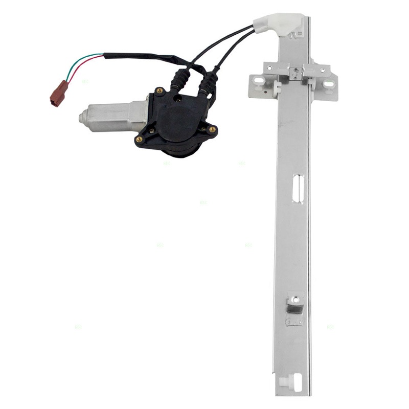 Brock Replacement Drivers Rear Power Window Lift Regulator with Motor Assembly Compatible with 90-93 Accord 72750SM4J01