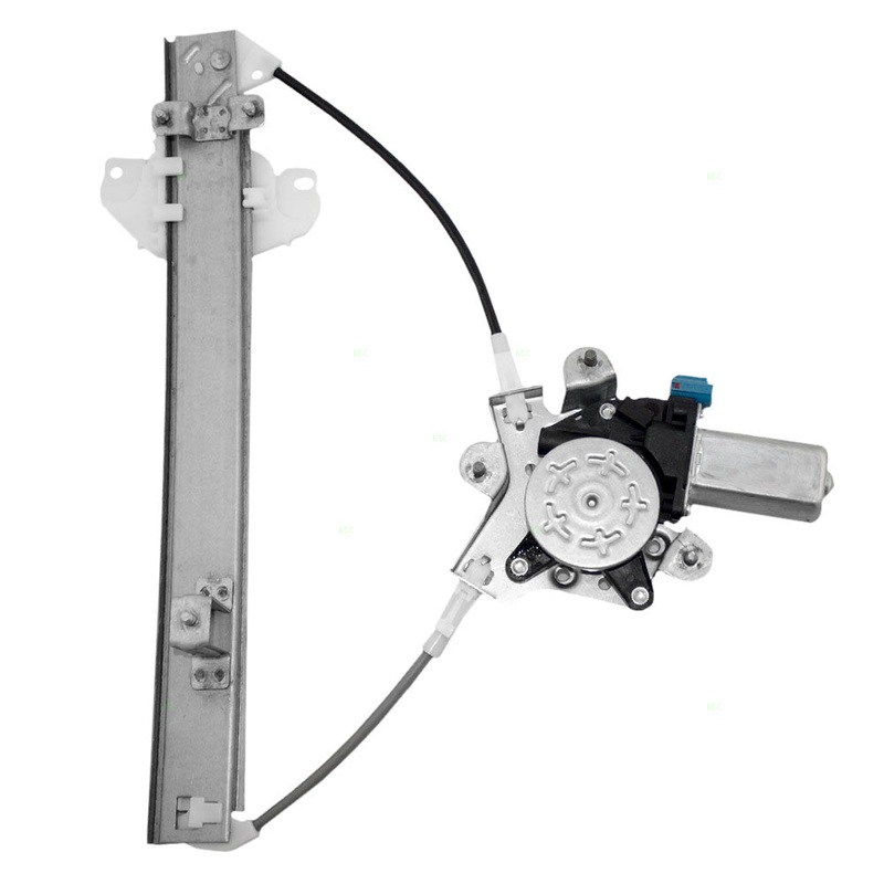 Brock Replacement Drivers Rear Power Window Lift Regulator with Motor Assembly Compatible with 96-00 Elantra 9881029000