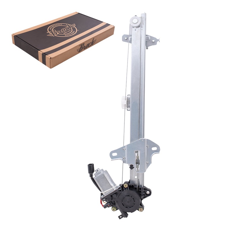 Brock Replacement Front Drivers Power Window Regulator with Motor Compatible with 16-21 Civic Sedan