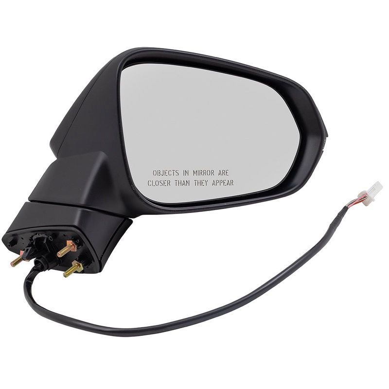 Brock Replacement Passenger Power Heated Signal Memory Side View Mirror Compatible with 2015-2017 NX200t NX300h 8791078020C0 87910-78020-C0