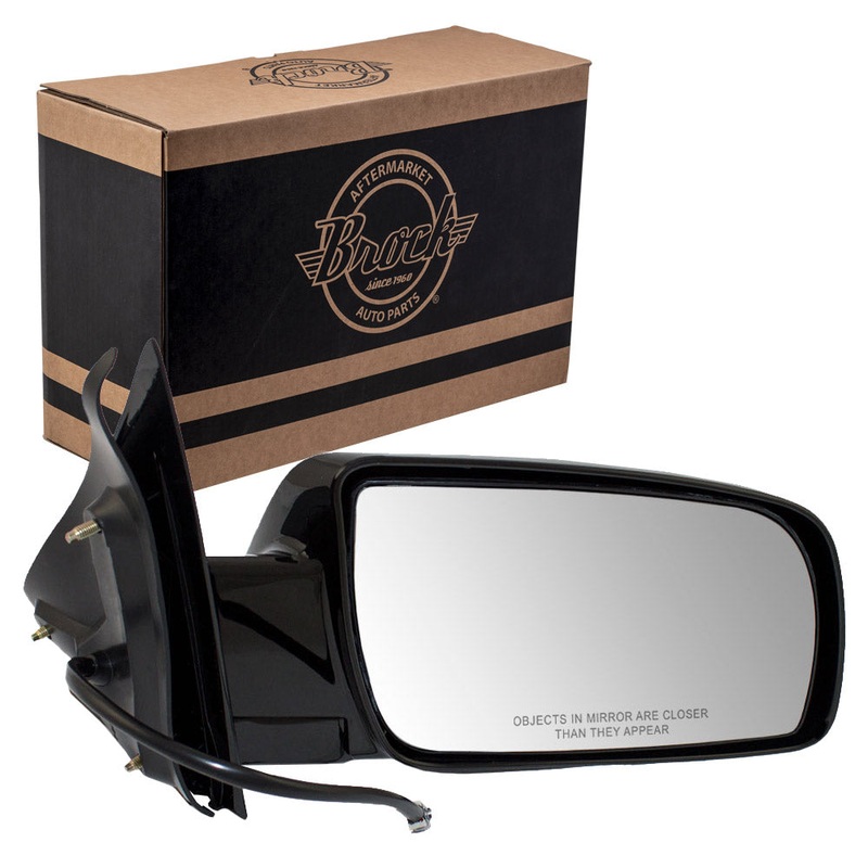 Brock Replacement Passenger Power Side Door Mirror Below Eyeline Compatible with 1988-1998 Astro Safari Van 15001802