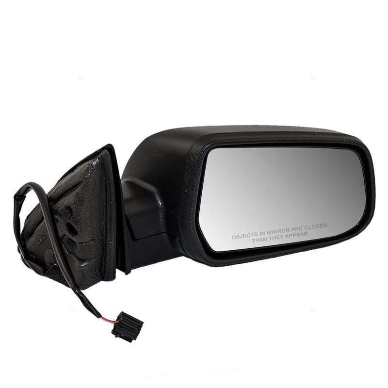Passenger Side Power Mirror Textured Black for 2010-2014 Equinox & Terrain