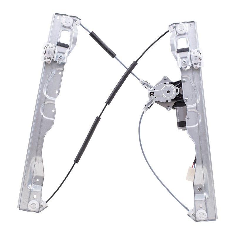 Brock Aftermarket Replacement Rear Driver Left Power Window Lift Regulator with Motor Assembly Compatible with 2009-2014 Ford F-150 Crew Cab