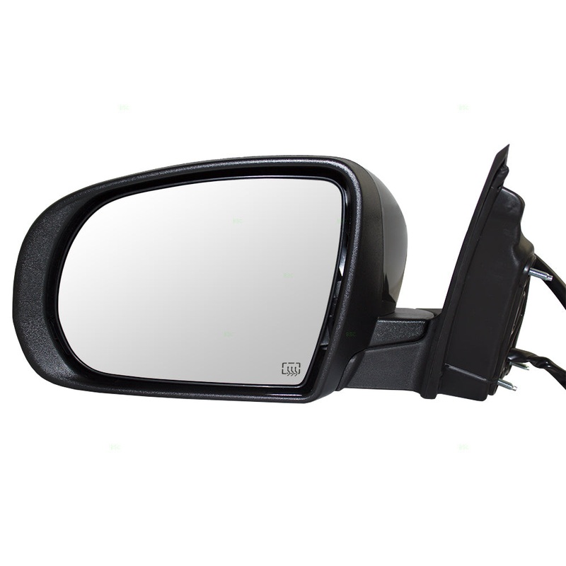 Mirror for 14-18 Jeep Cherokee Drivers Side View Power Heated Signal Puddle Lamp