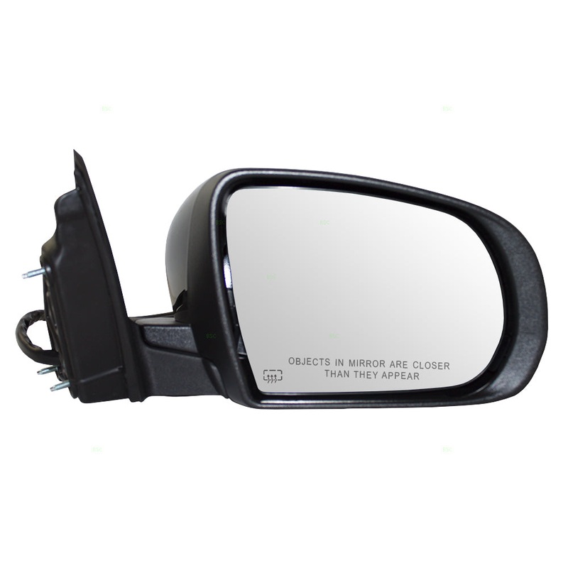 Mirror for 14-18 Jeep Cherokee Passengers Power Heated Signal Puddle Lamp Memory