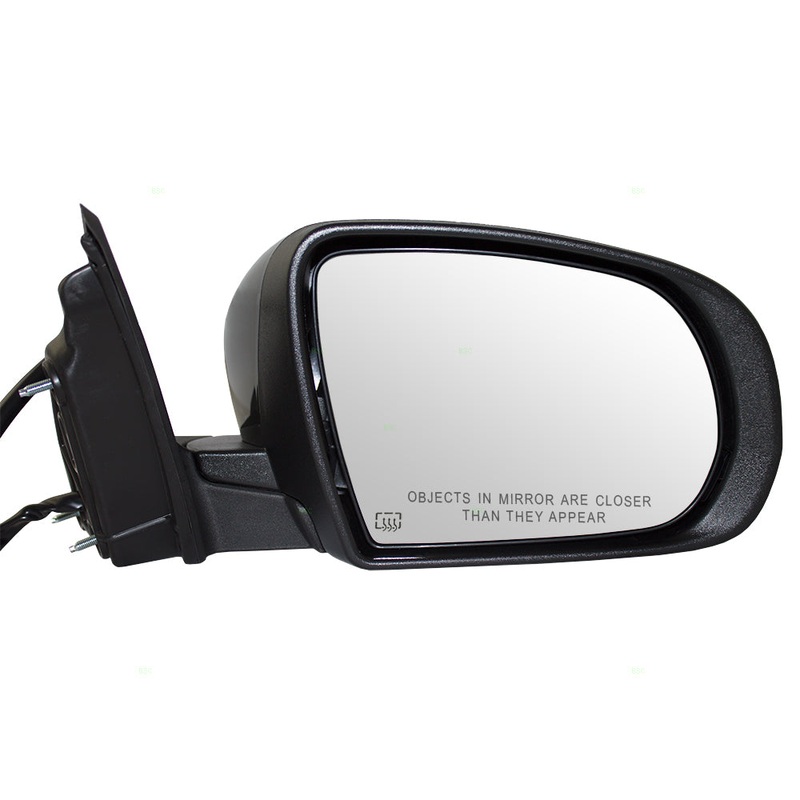 Mirror for 14-18 Jeep Cherokee Passengers Side Power Heated Signal Puddle Lamp