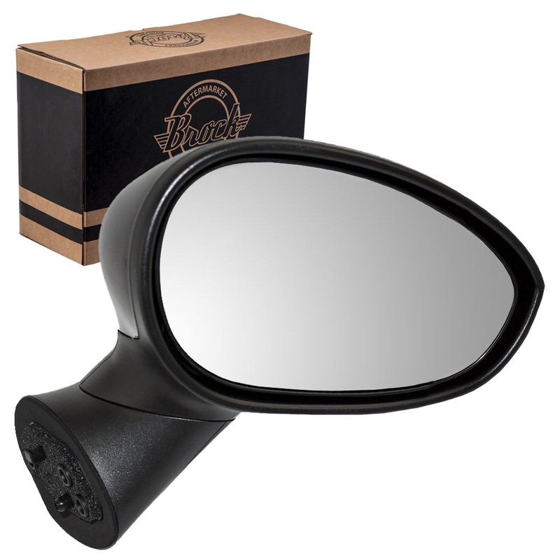 Power Mirror for 12-17 Fiat 500 Type 1 Passengers Side Heated Temperature Sensor