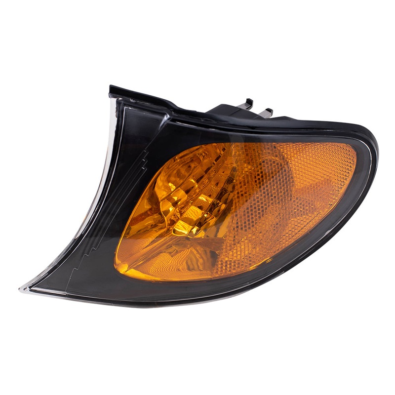 02-05 BMW 3 Series Drivers Corner Park Signal Marker Light Assembly – Black Trim