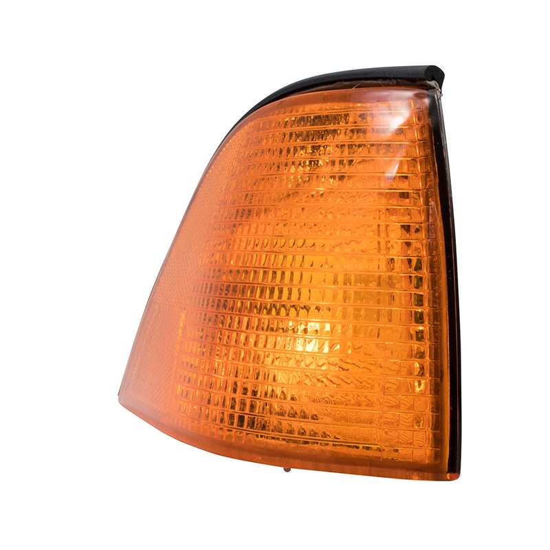 Brock Replacement Passengers Park Signal Corner Marker Light Lamp Lens Compatible with 92-99 3 Series 63138353284