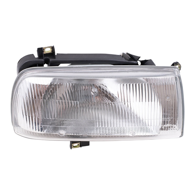 Brock Headlight fits 93-99 Volkswagen Jetta Passenger Headlamp Single Socket Assembly