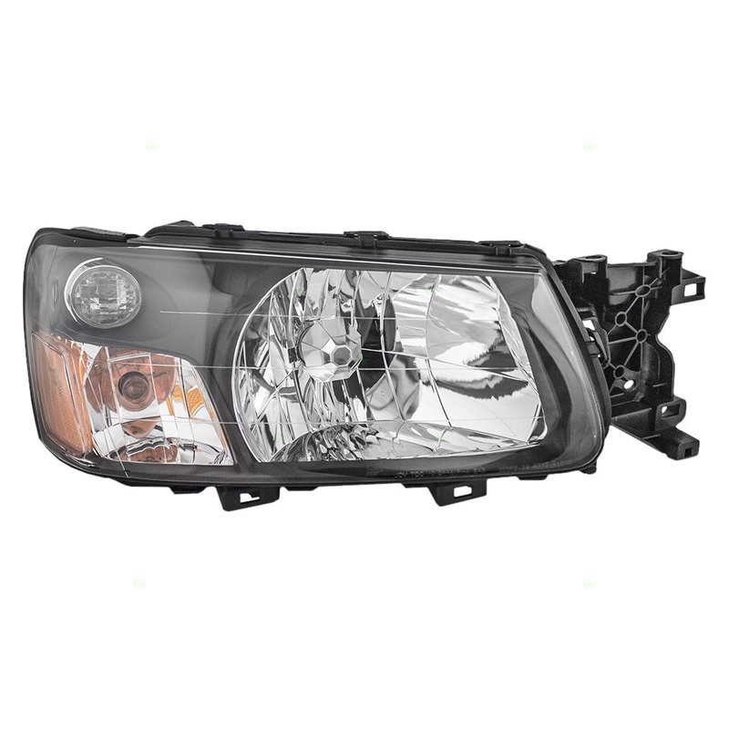 Brock Passengers Headlight Headlamp Lens Assembly for 03 04 Subaru Forester