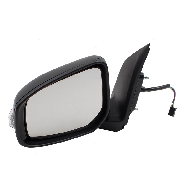 Brock Replacement Drivers Power Side View Mirror w/ Signal Compatible with 15-18 Mirage & 17-18 Mirage G4 SE 7632B805