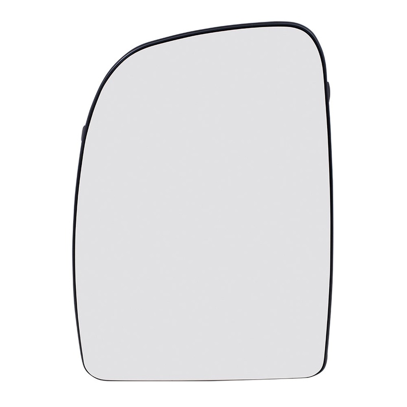 Brock Replacement Driver Upper Mirror Glass with Base Compatible with 2014-2023 Promaster