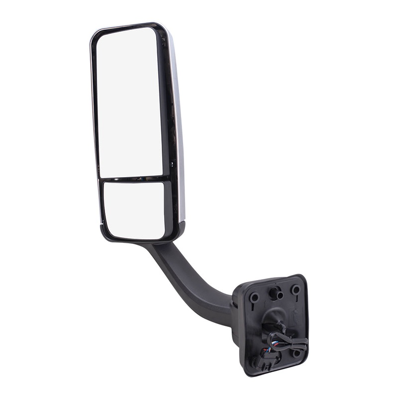 Replacement Driver’s Power Mirror w/ Heat Door Mounted Compatible with 08-17 Cascadia w/ Heat A22-69637-011