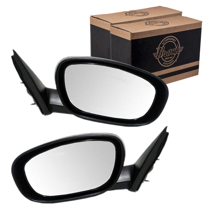 Replacement Set Driver and Passenger Power Side View Mirrors Textured Compatible with 2005-2010 300 2005-2008 Magnum 4805981AI 4805980AI