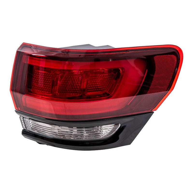 Brock Replacement Passenger Side Tail Light Assembly Quarter Mounted Compatible with 2014-2021 Jeep Grand Cherokee SRT/ 2014-2021 Trackhawk