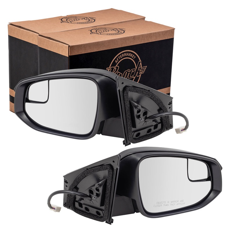 Power Side Door Mirrors Set for 16-18 Toyota RAV4 Heated Signal w/ Spotter Glass