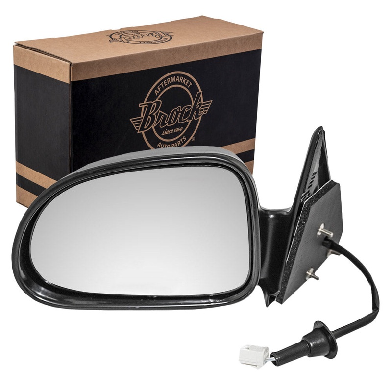 Replacement Driver Power Side View Mirror 5×7 Textured Compatible with 1997-2000 Dakota 1998-2000 Durango 55154843AE