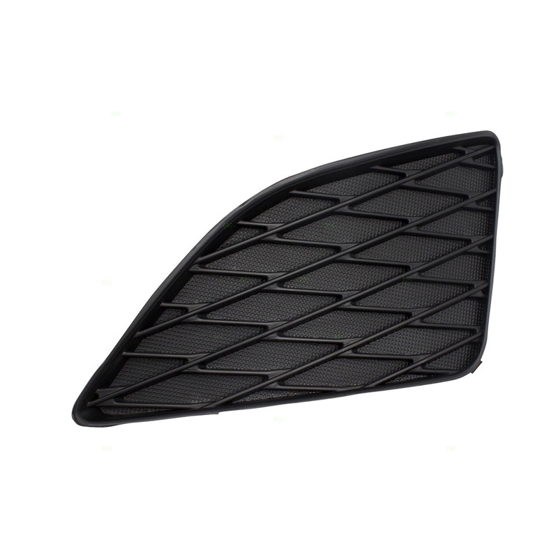 Brock Fits 09-10 Toyota Corolla Drivers Fog Lamp Hole Grille Insert Cover 8148202080