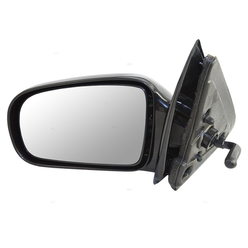Brock Replacement Driver Manual Remote Side Door Mirror Compatible with 1995-2005 Cavalier Sunfire Sedan 10362467