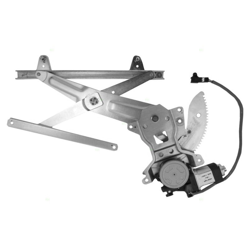Brock Replacement Drivers Rear Power Window Lift Regulator with Motor Assembly Compatible with 97-01 Camry 69804AA010