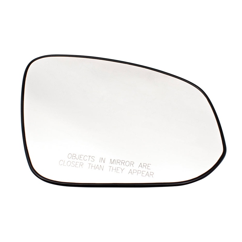 Brock Replacement Passenger Mirror Glass with Base Compatible with 2013-2015 RAV4