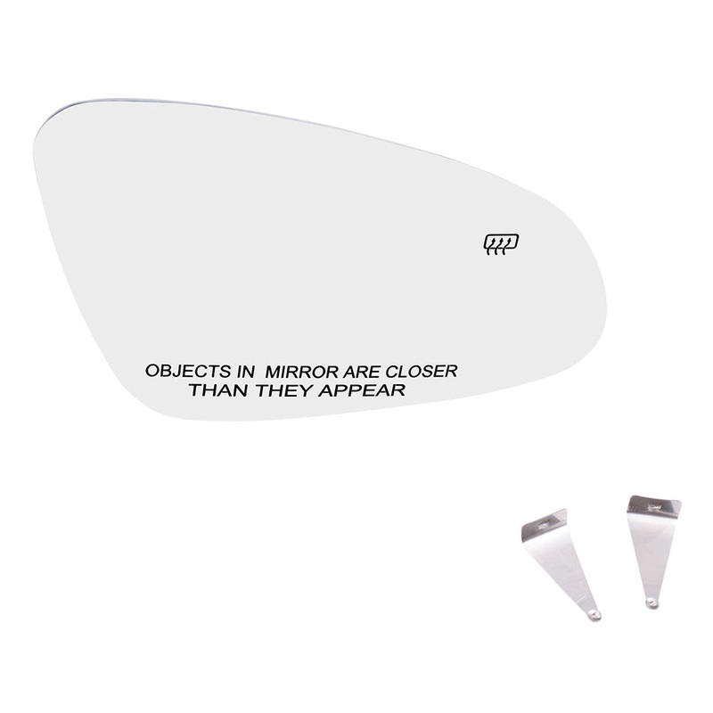 Brock Replacement Passenger Mirror Glass with Base Heated Compatible with 2012 2013 2014 2015 2016 2017 Verano