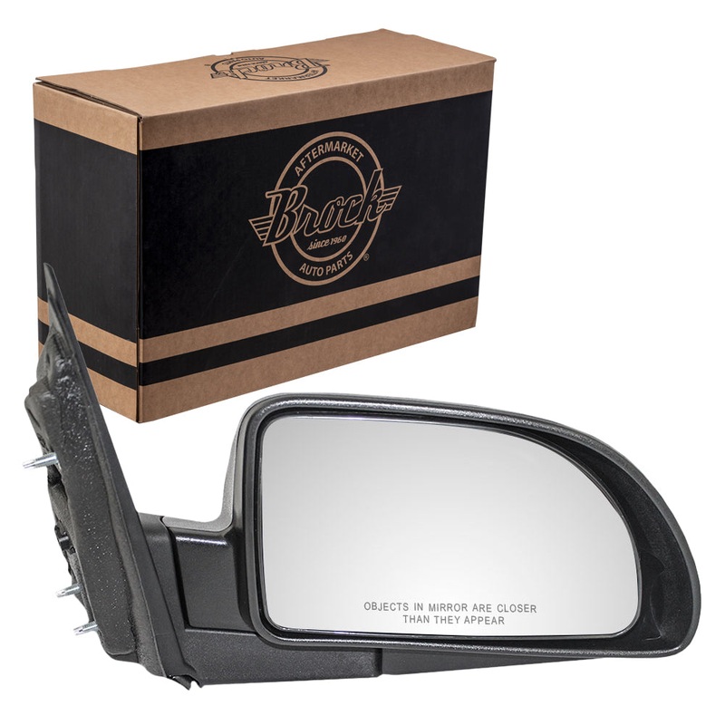Power Door Mirror fits Vue Equinox Torrent Passenger Side View Textured 15873077