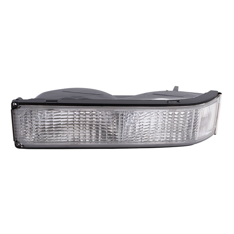 Brock Replacement Driver Park Signal Front Marker Light Compatible with 92-99 Yukon 95-99 Tahoe 92-99 Suburban 92-99 Blazer C/K Pickup Truck 5974337
