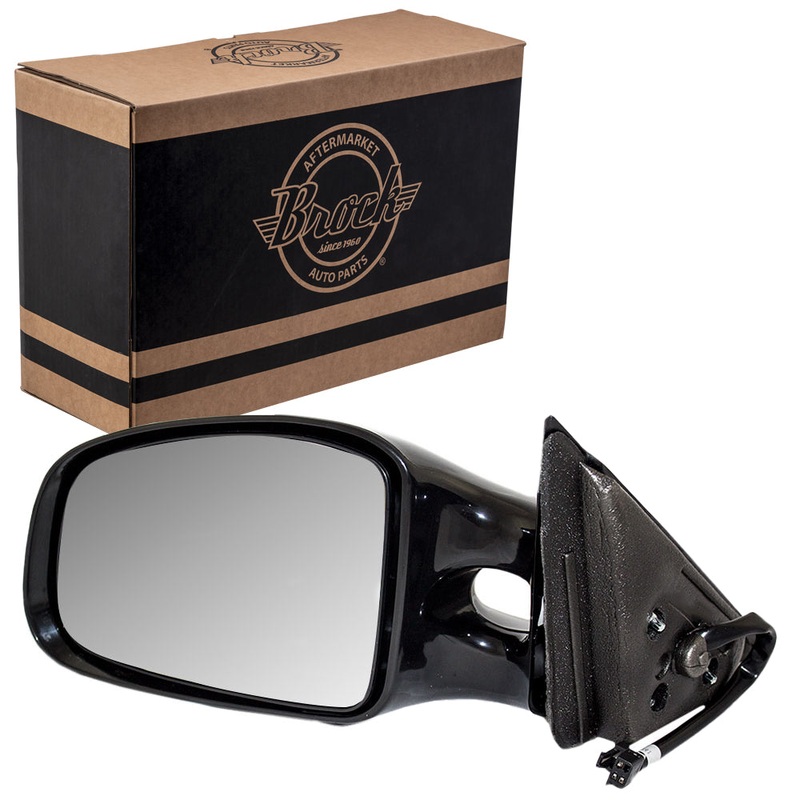 Brock Replacement Driver Power Side Door Mirror Compatible with 1997-2003 Grand Prix 10312053