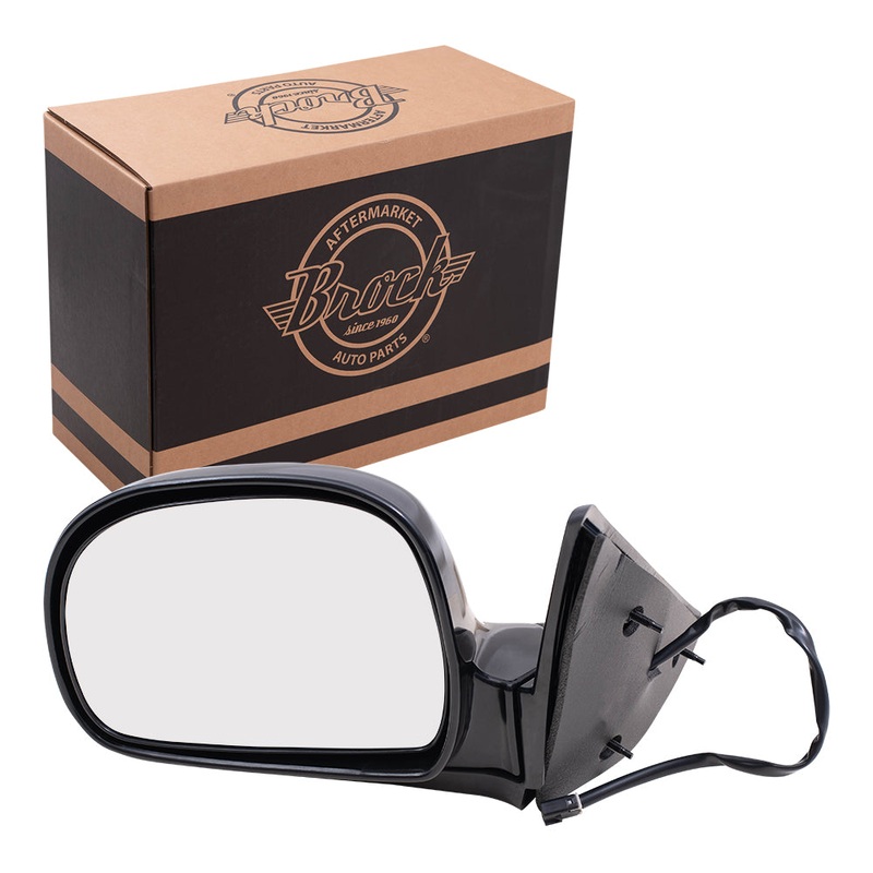 Brock Replacement Driver Power Side Door Mirror Compatible with Blazer S10 Bravada Sonoma Pickup Hombre Jimmy