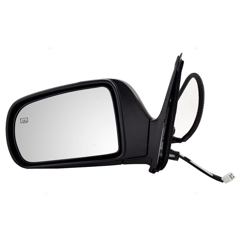Brock Replacement Drivers Power Side View Mirror Heated Compatible with 1998-2003 Sienna Van 87940-08061