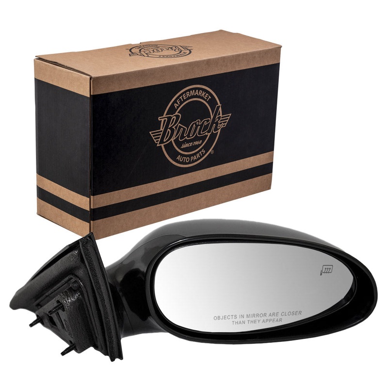 Brock Replacement Passenger Power Side Door Mirror Heated Compatible with 2005-2009 LaCrosse 15886520