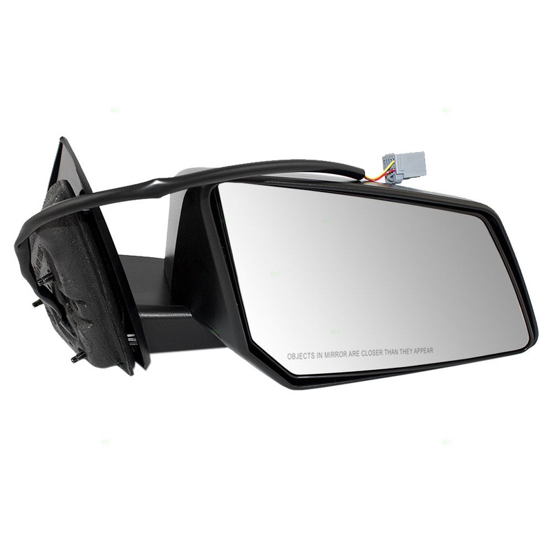 Brock Replacement Passenger Power Side Door Mirror Textured Compatible with Traverse Acadia/ Limited Traverse 23453776