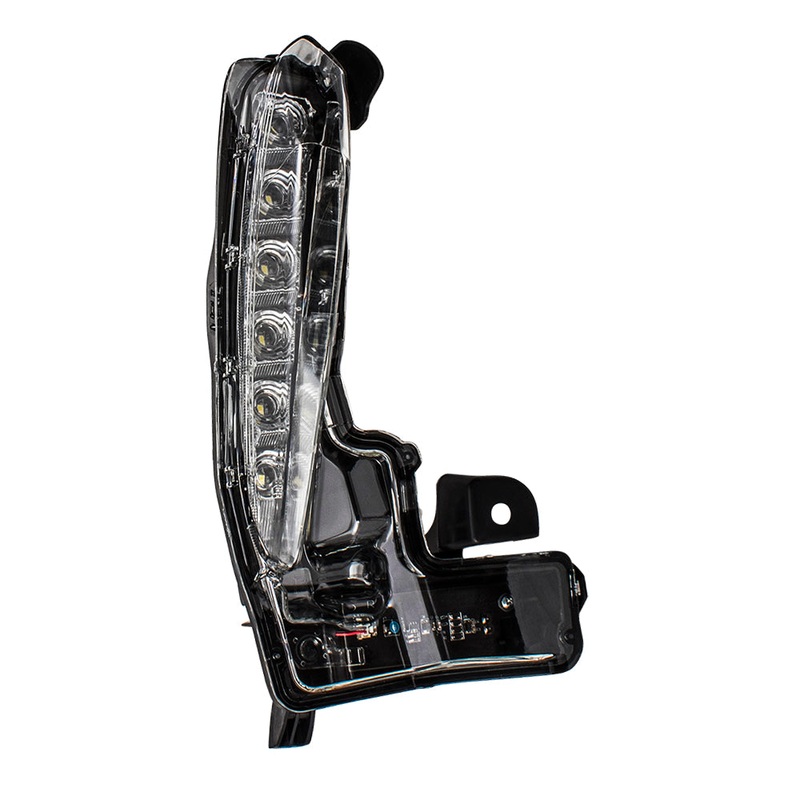 Brock Replacement Passengers Daytime Running Lamp Right Vertical Type Light Compatible with 17-19 Corolla 8143002030