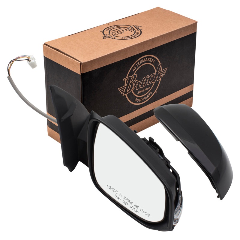 Brock Replacement Passengers Power Side View Mirror Heated Signal Right Compatible with 16-18 Tacoma Pickup Truck 8791004230