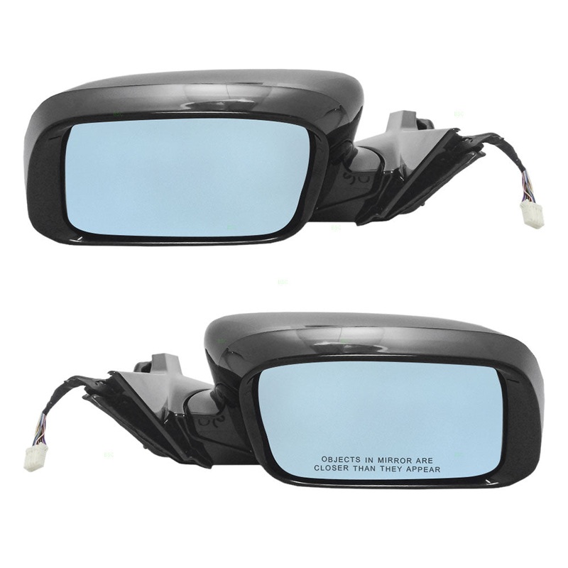 Brock Replacement Driver and Passenger Power Side View Mirror Heated Memory & Signal Compatible with 2009-2014 TL 76250TK4A01ZD 76200TK4A01ZD