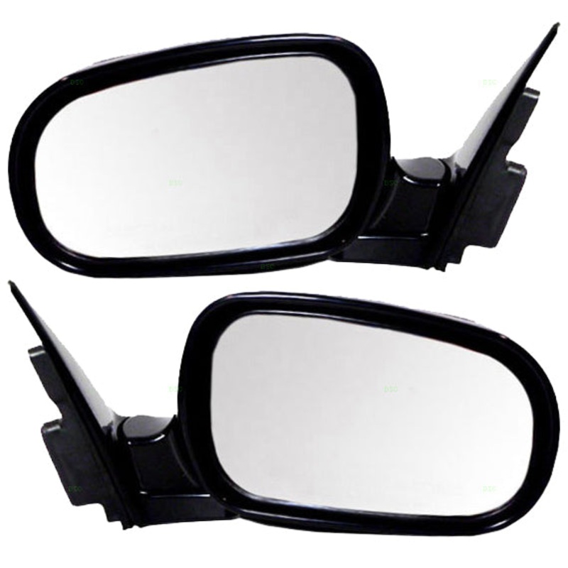 Brock Replacement Driver and Passenger Power Side View Mirrors Compatible with 1990-1993 Accord 76250SM1C26ZC 76200SM4C22ZC