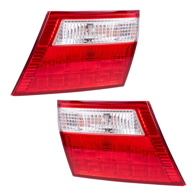 Brock Replacement Driver and Passenger Side Tail Light Units Liftgate Mounted Compatible with 2005-2007 Honda Odyssey