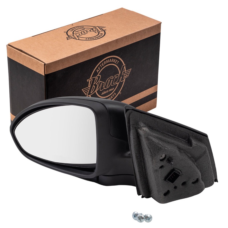 Brock Replacement Driver Power Side Door Mirror Textured Black Compatible with 11-15 Cruze 16 Cruze Limited 95186709