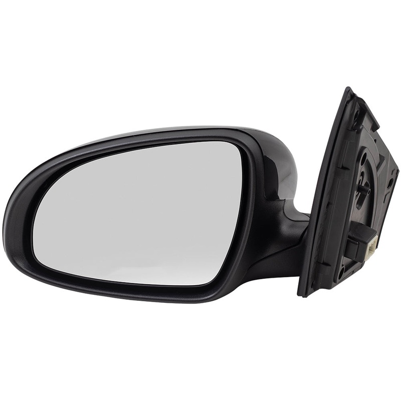 Brock Replacement Drivers Power Side View Mirror Manual Folding Assembly Compatible with 17-19 Sportage replaces KI1320196 87610D9100