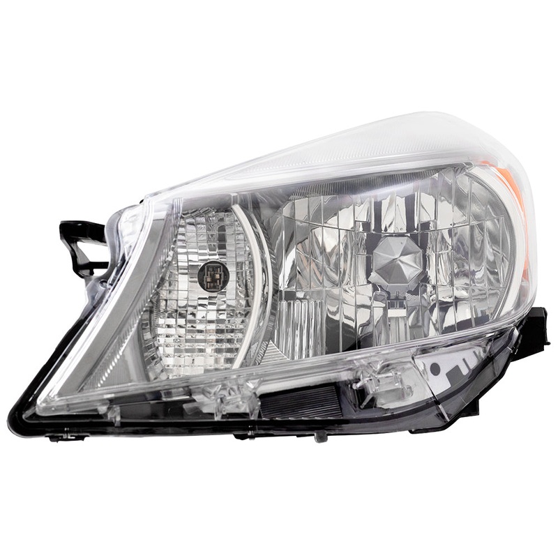 Brock Replacement Headlight Headlamp w/Smoked Trim Driver Compatible with 2012-2014 Yaris Hatchback 8117052E20 81170-52E20
