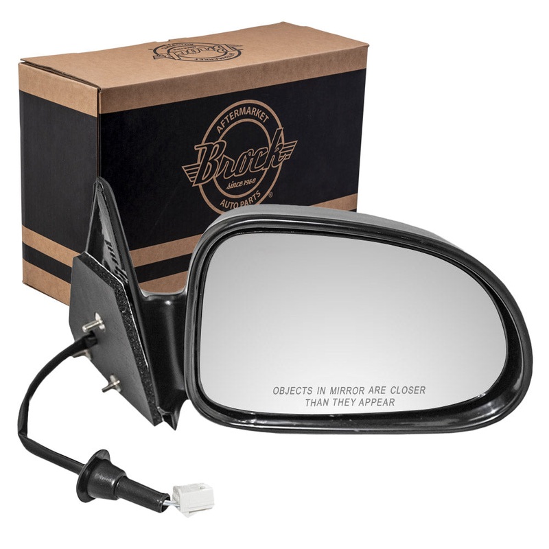 Replacement Passenger Power Side View Mirror 5×7 Textured Compatible with 1997-2000 Dakota 1998-2000 Durango 55154842AB
